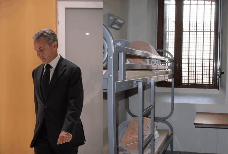 Découvrez l'arrivée choc de Sarkozy à la Santé