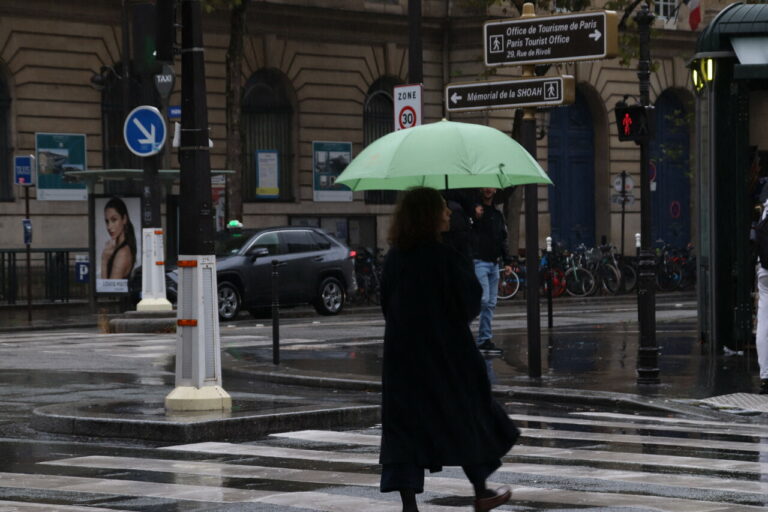 Pluie intense à Paris : adieu soleil, bonjour averses !