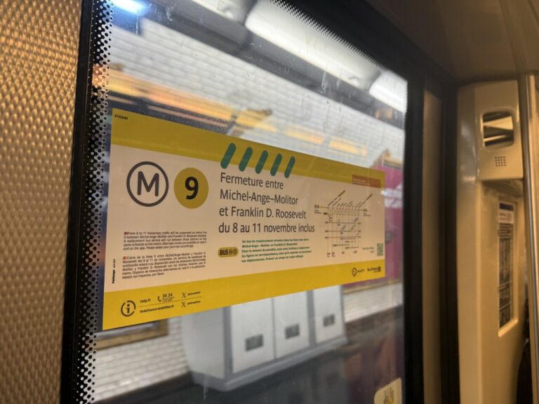 Fermeture prolongée sur la ligne 9 : stations impactées