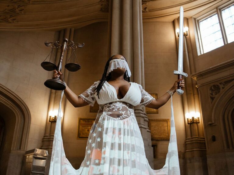 Judson Church: Expo Choc sur le Drapeau US !