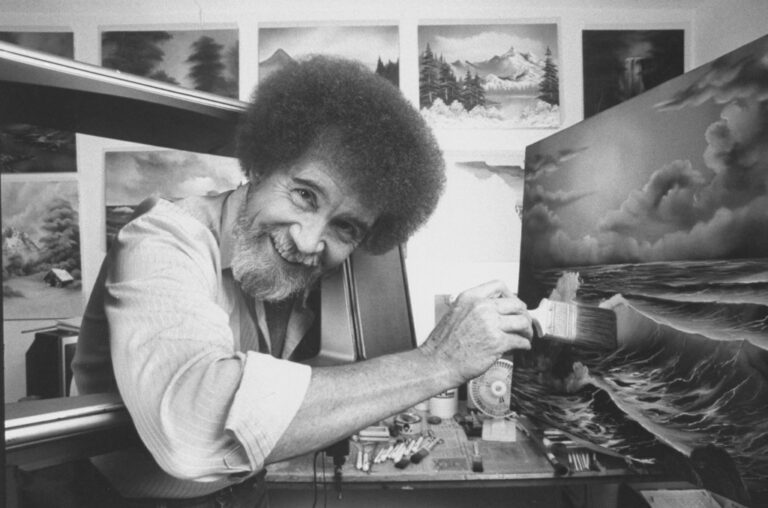 Vente record: 3 œuvres de Bob Ross à 600 000 $ !