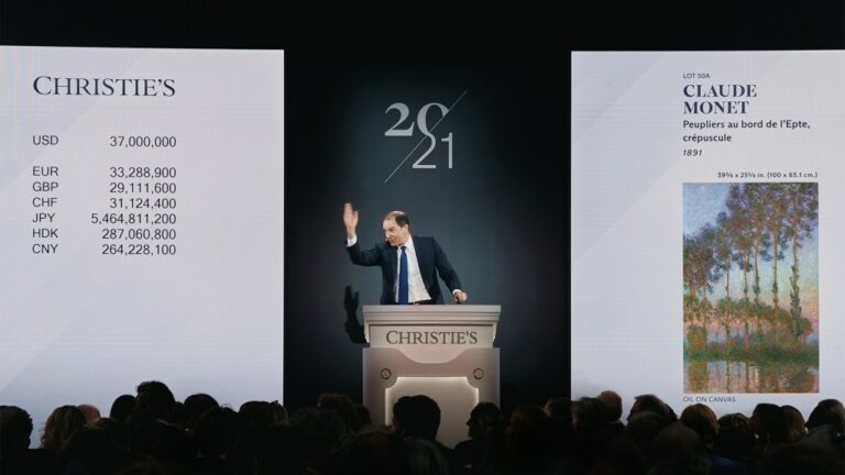 Christie’s : 6,2 Mds$ de ventes en 2025 !