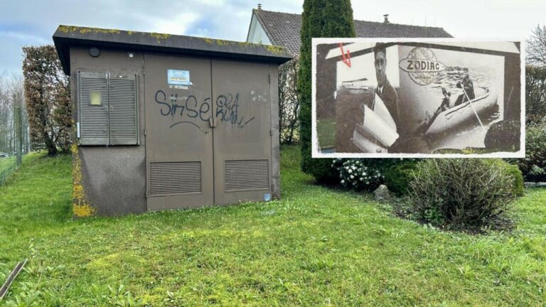 Découvrez la fresque en hommage à l'inventeur local !