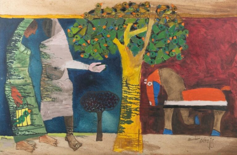 Exposition Kiran Nadar : L'essor de l'art sud-asiatique
