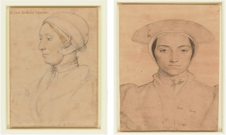 IA Identifie Anne Boleyn dans un Dessin de Holbein