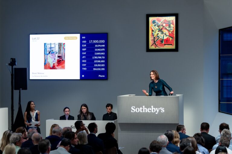 Sotheby's : Vente Moderne à $303.9 M, Matisse à $48 M
