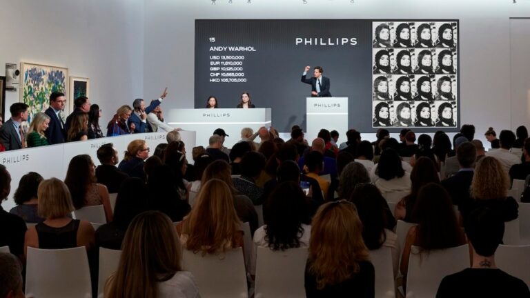 Vente Phillips : 115,2 M $ et triomphe des femmes artistes
