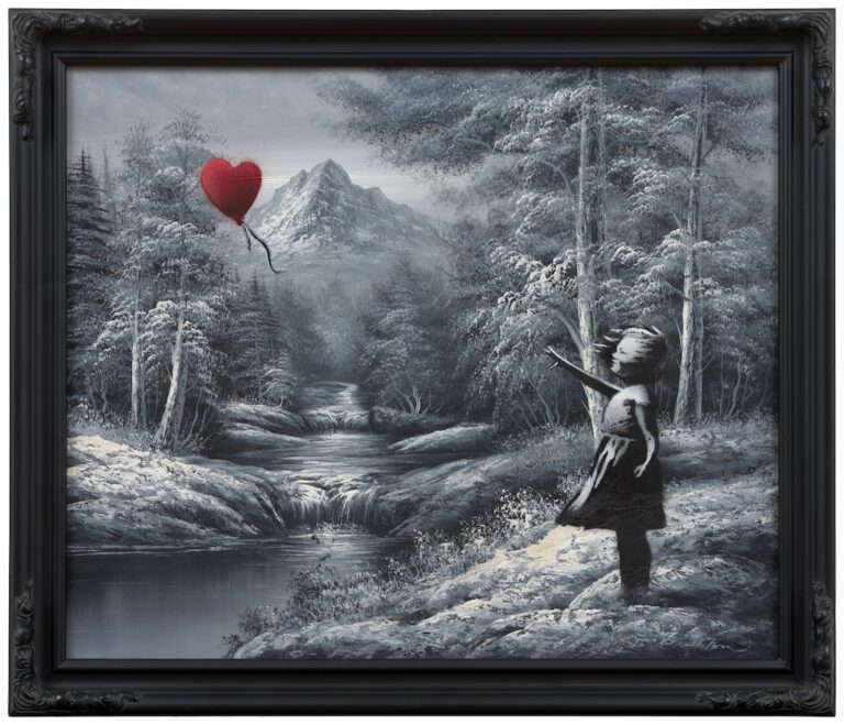 Vente d'un Banksy majeur chez Tiffany par Gouzer