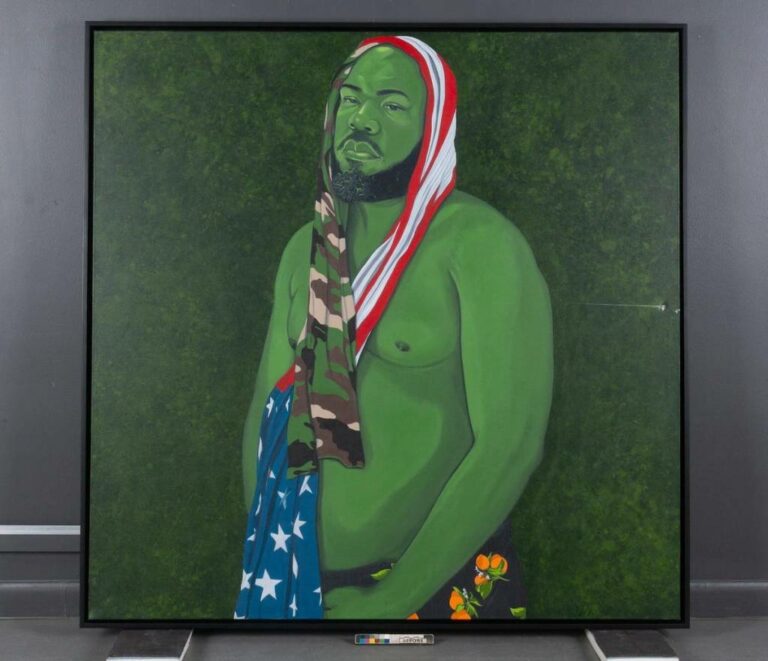 Auto-portrait Vandalisé Exposé à Houston : Découvrez-le !