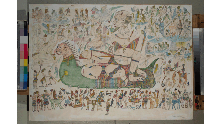Rusudan Petviashvili : L'art du trait divin