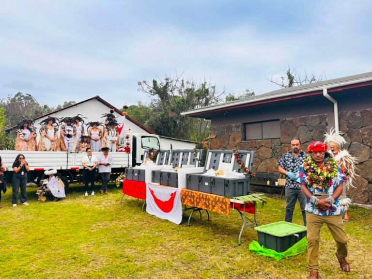 Restitution émotive : 18 ancêtres reviennent à Rapa Nui