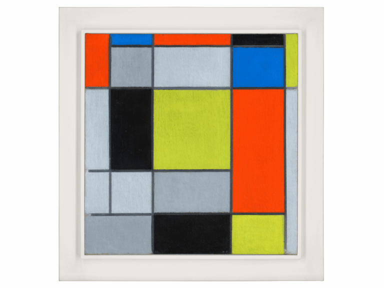 Tableau de Mondrian à 20 M£ : Star chez Christie's !